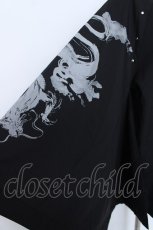 画像4: ililil / 【天濤霊縁】着物風シャツ F ブラック Y-26-06-22-035-PU-BL-SZ-ZI (4)