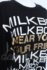 画像3: MILKBOY / COMME des GARCONSコラボ　カットソー  ブラック Y-26-06-22-036-MB-TO-YM-ZI (3)