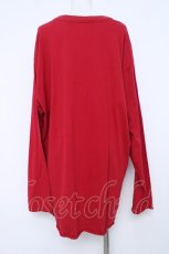 画像2: Candy Stripper / ALWAYS SICK L/S カットソー 2 レッド Y-26-06-22-037-PU-TS-YM-ZI (2)