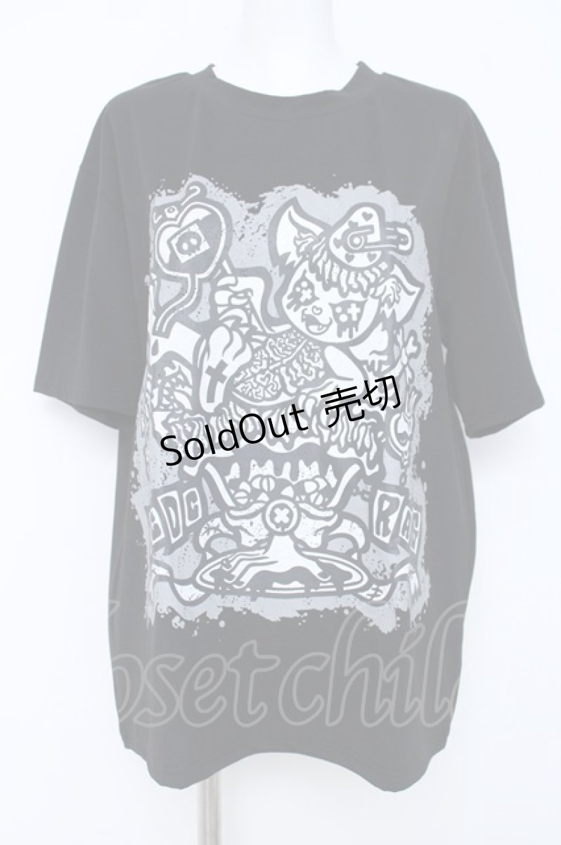 画像1: ACDC RAG / カオス T  黒 Y-26-06-22-045-PU-TO-SZ-ZI (1)