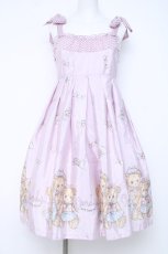画像1: Emily Temple cute / Candy Bearサンドレス  ラベンダー Y-26-06-22-050-ET-OP-SZ-ZY (1)