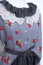 画像5: Melody BasKet / Royal Berry フロントボタンワンピース M グレー Y-26-06-22-052-LO-OP-SZ-ZS (5)