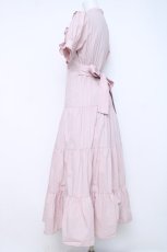 画像2: Ank Rouge / ティアードヨークワンピース M ピンク Y-26-06-22-053-CA-OP-SZ-ZY (2)