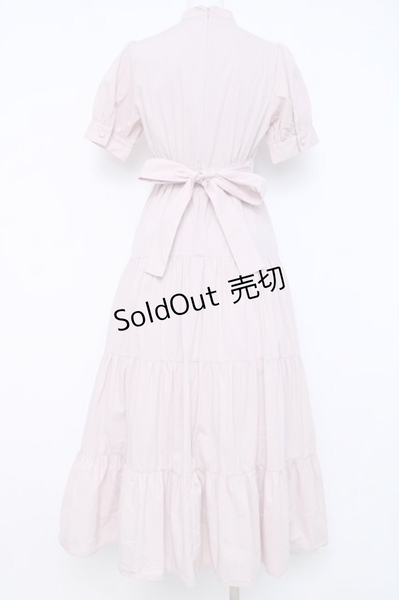 画像3: Ank Rouge / ティアードヨークワンピース M ピンク Y-26-06-22-053-CA-OP-SZ-ZY (3)