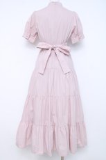 画像3: Ank Rouge / ティアードヨークワンピース M ピンク Y-26-06-22-053-CA-OP-SZ-ZY (3)