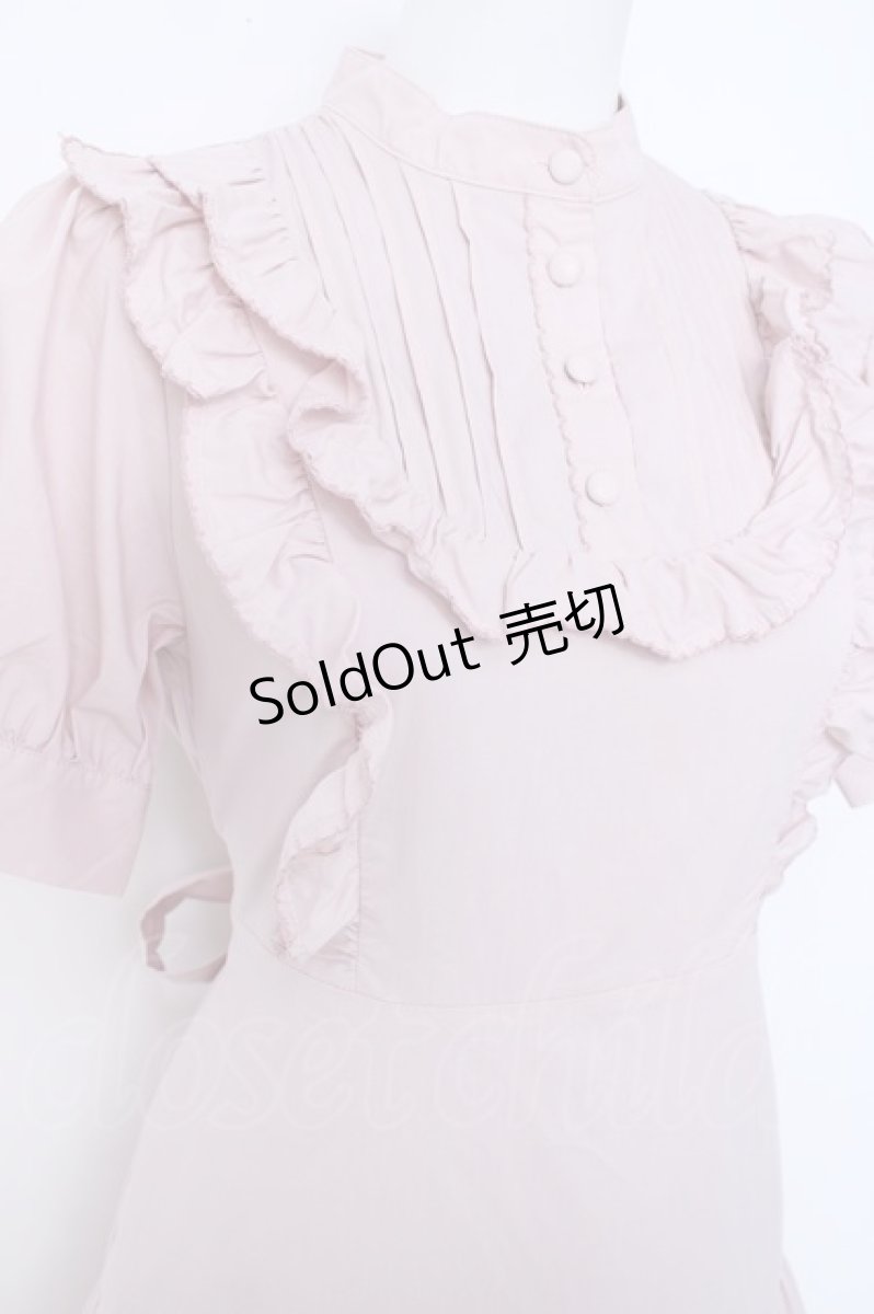 画像5: Ank Rouge / ティアードヨークワンピース M ピンク Y-26-06-22-053-CA-OP-SZ-ZY (5)