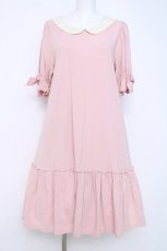 画像1: Leur Getter / Mignonワンピース M ピンク Y-26-06-22-054-LU-OP-SZ-ZS (1)