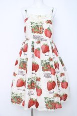 画像1: Leur Getter / Strawberry gardenキャミワンピース M オフ白 Y-26-06-22-056-LU-OP-SZ-ZY (1)