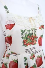 画像5: Leur Getter / Strawberry gardenキャミワンピース M オフ白 Y-26-06-22-056-LU-OP-SZ-ZY (5)