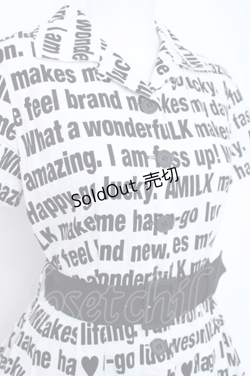 画像3: MILK / Messageワンピース  白 Y-26-06-22-059-ML-OP-SZ-ZS (3)