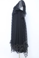 画像2: MR corset / チュール切替ワンピース  黒 Y-26-06-22-062-GO-OP-SZ-ZI (2)
