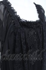 画像5: MR corset / チュール切替ワンピース  黒 Y-26-06-22-062-GO-OP-SZ-ZI (5)