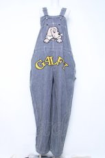 画像1: GALFY / 石ちゃんオーバーオール F ストライプ×ブルー Y-26-06-22-063-PU-OP-SZ-ZI (1)