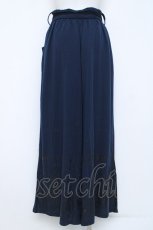 画像2: PUTUMAYO / wisdomワイドパンツ F ネイビー Y-26-06-22-092-PT-PA-SZ-ZI (2)