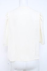 画像2: an another angelus / スクエアネックアンティークローズ刺繍ブラウス F アイボリー Y-26-06-22-011-CA-BL-SZ-ZY (2)