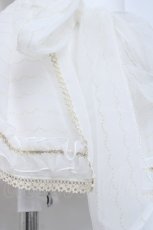 画像4: BABY,THE STARS SHINE BRIGHT / Papillonnage en eclats ペプラム  生成りＸゴールド Y-26-06-22-100-BA-ZA-SA-ZY (4)