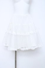 画像1: Angelic Pretty / サテンリボンパニエ  白 Y-26-06-22-102-AP-SK-SZ-ZY (1)