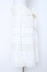 画像2: Jane Marple / コットンレーススカート  シロ Y-26-06-22-118-JM-SK-SZ-ZY (2)