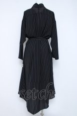 画像3: Rozen Kavalier / 羽刺繍ストライプ長袖ワンピース  黒 Y-26-06-22-133-OO-OP-SZ-ZI (3)