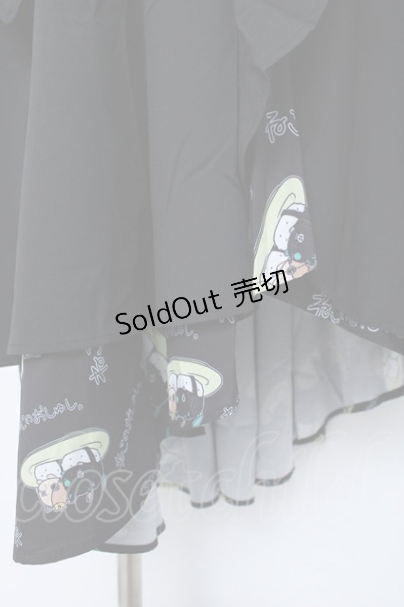 画像4: NieR Clothing / ねこのおしゅしシャツワンピース F 黒 Y-26-06-22-134-PU-OP-SZ-ZY (4)