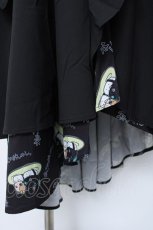 画像4: NieR Clothing / ねこのおしゅしシャツワンピース F 黒 Y-26-06-22-134-PU-OP-SZ-ZY (4)