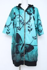 画像1: NieR Clothing / DOUBLE ZIP PARKA【BUTTERFLY】 F グリーン Y-26-06-22-135-PU-TO-SZ-ZI (1)