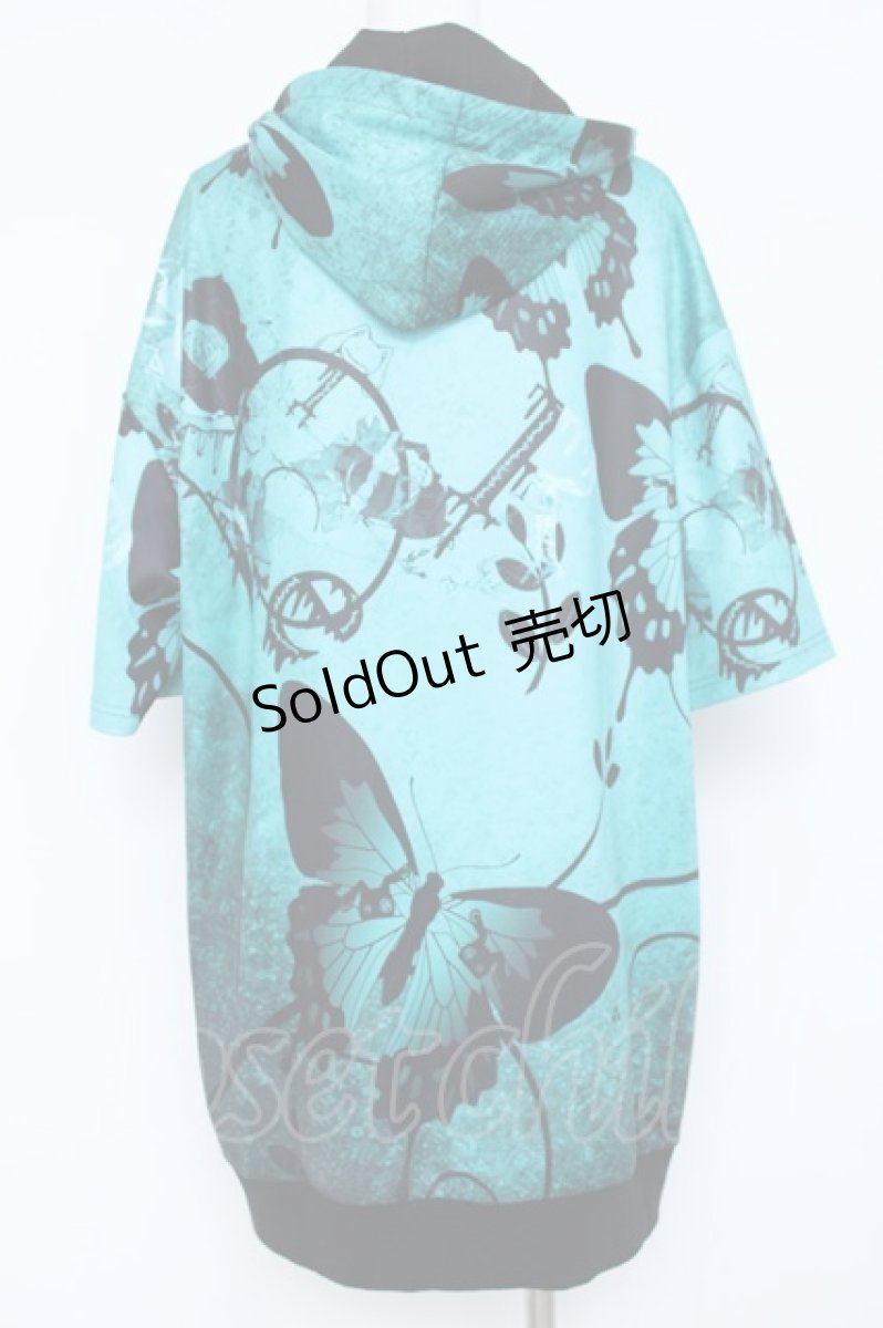 画像2: NieR Clothing / DOUBLE ZIP PARKA【BUTTERFLY】 F グリーン Y-26-06-22-135-PU-TO-SZ-ZI (2)