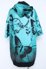 画像2: NieR Clothing / DOUBLE ZIP PARKA【BUTTERFLY】 F グリーン Y-26-06-22-135-PU-TO-SZ-ZI (2)