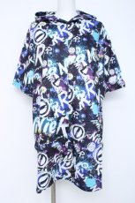 画像1: NieR Clothing / フードプルオーバー【NieR PAINT】 F 黒 Y-26-06-22-136-PU-TO-SZ-ZI (1)