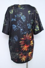 画像2: NieR Clothing / 向日葵 カットソー F 黒 Y-26-06-22-142-PU-TS-SZ-ZI (2)