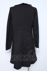 画像2: NieR Clothing / バイカラーワンピース  黒ｘ白 Y-26-06-22-151-PU-OP-HR-ZI (2)