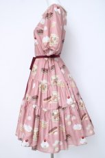 画像2: Leur Getter / Rabbit Tea cup袖付ワンピース M ピンク Y-26-06-22-161-LU-OP-SZ-ZS (2)