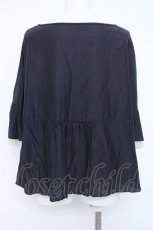 画像2: franche lippee black / うさぎレースブラウス M 黒 Y-26-06-22-017-LO-BL-SZ-ZS (2)
