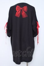 画像2: TRAVAS TOKYO / リボンベアBIG TEE F ブラック Y-26-06-22-175-PU-BL-SZ-ZY (2)