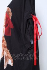 画像3: TRAVAS TOKYO / リボンベアBIG TEE F ブラック Y-26-06-22-175-PU-BL-SZ-ZY (3)