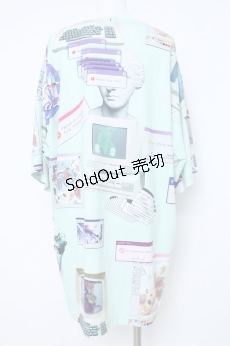 画像2: TRAVAS TOKYO / vapor though big tee  グリーン Y-26-06-22-176-PU-TO-SZ-ZI (2)
