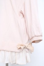 画像3: franche lippee black / 裾フリルリボントップス M ピンク Y-26-06-22-018-LO-TO-SZ-ZS (3)