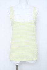 画像1: Franche Lippee / ボーダータンクトップ M イエロー Y-26-06-22-019-LO-TO-SZ-ZS (1)