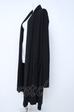 画像2: CIVARIZE / Manage ロングカーディガン F ブラック Y-26-06-22-181-PU-TO-SZ-ZI (2)