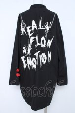 画像2: REFLEM / ショルダーZIPチャイナシャツ F ブラック Y-26-06-22-183-PU-BL-SZ-ZI (2)