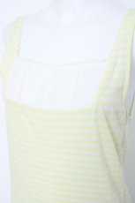 画像3: Franche Lippee / ボーダータンクトップ M イエロー Y-26-06-22-019-LO-TO-SZ-ZS (3)