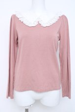 画像1: Franche Lippee / コスメティックプルオーバー M ピンク Y-26-06-22-020-LO-TO-SZ-ZS (1)