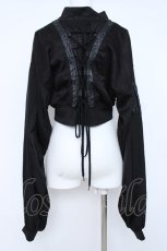 画像3: Qutie Frash /  バックメッシュショートトップス  黒 Y-26-06-22-189-QU-TO-SZ-ZY (3)