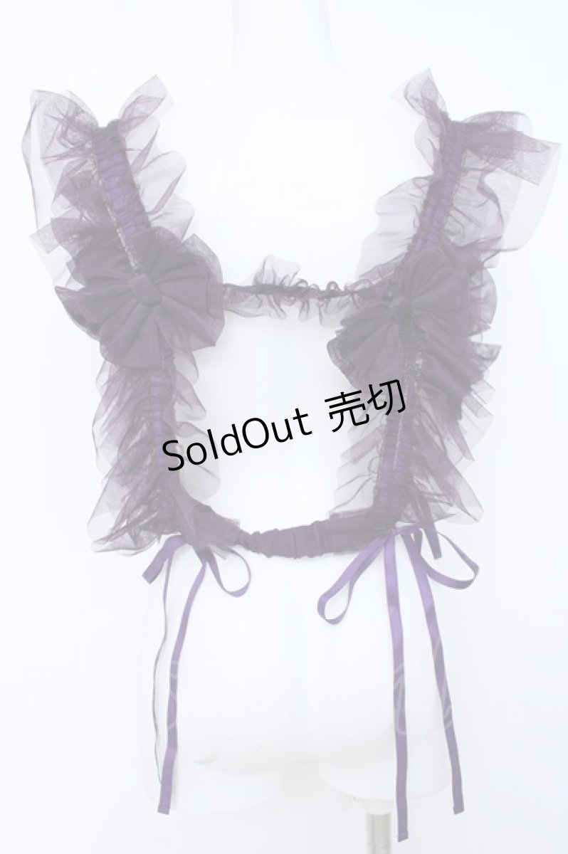 画像3: Vallee lys / Nocturne Tulle Harness  パープル Y-26-06-22-192-GO-TO-SZ-ZY (3)