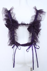 画像3: Vallee lys / Nocturne Tulle Harness  パープル Y-26-06-22-192-GO-TO-SZ-ZY (3)