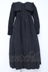 画像1: Sheglit / アネモネのフリルワンピース M 黒 Y-26-06-22-193-EL-OP-AS-ZY (1)