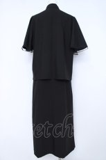 画像2: IRO+IRO / 白銀蝶のクールスリットセットアップ XL 黒 Y-26-06-22-208-LO-OP-AS-ZY (2)
