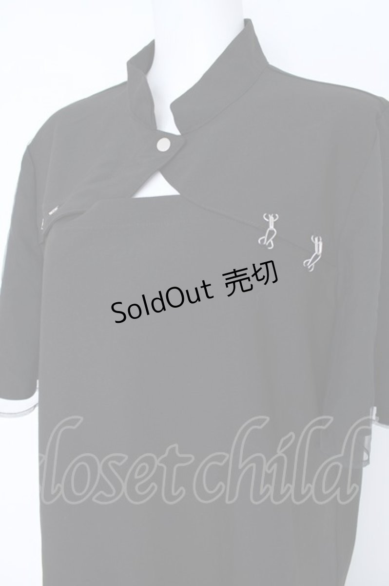 画像3: IRO+IRO / 白銀蝶のクールスリットセットアップ XL 黒 Y-26-06-22-208-LO-OP-AS-ZY (3)
