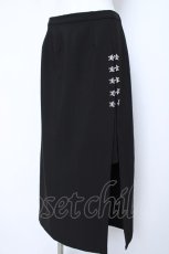 画像4: IRO+IRO / 白銀蝶のクールスリットセットアップ XL 黒 Y-26-06-22-208-LO-OP-AS-ZY (4)