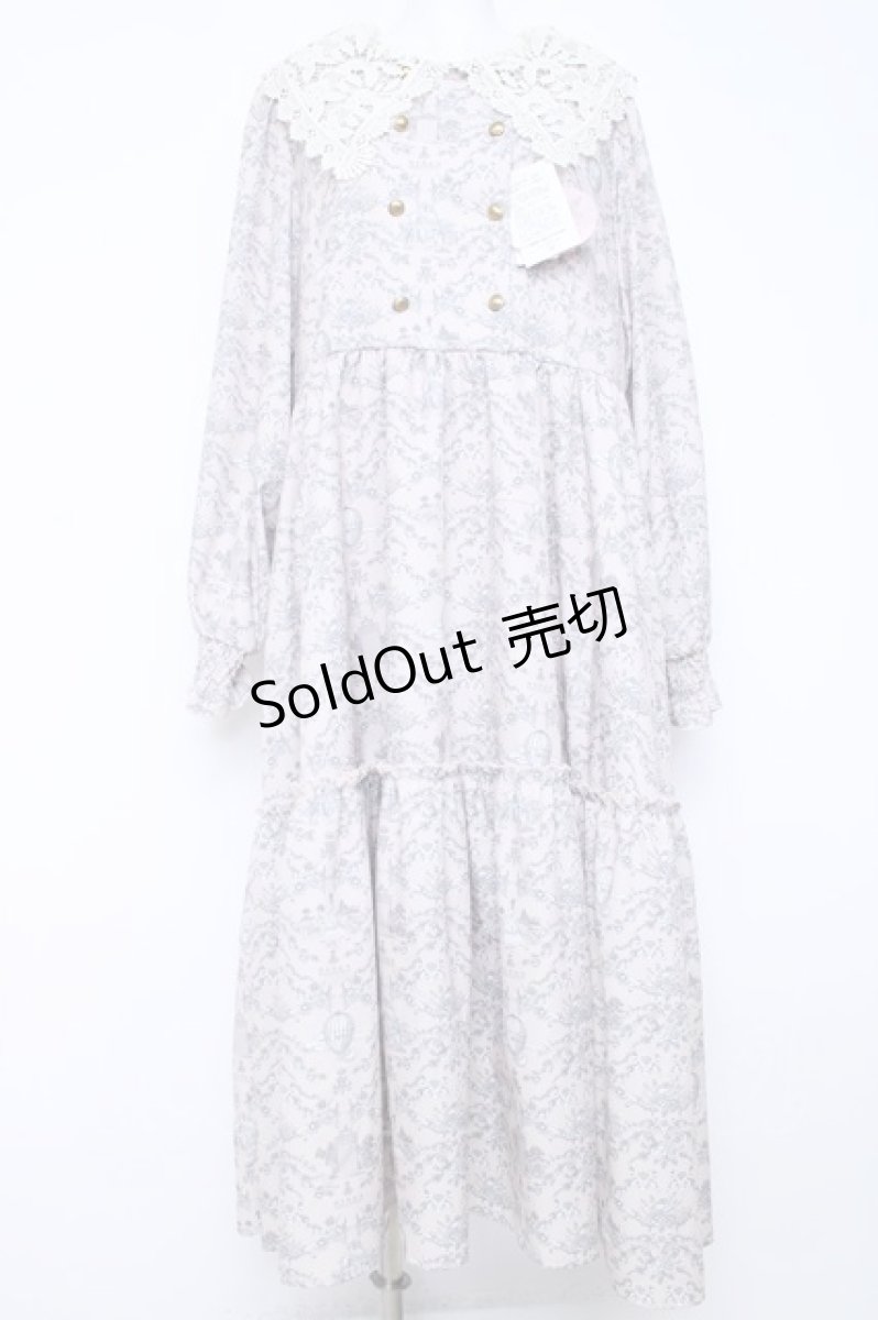 画像1: m petit by misako / AOKトワルドジュイワンピース 5L 中薄橙 Y-26-06-22-210-LO-OP-SZ-ZT086 (1)